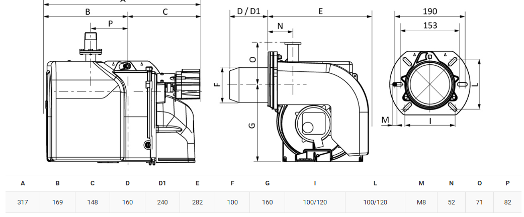 Схема подключения MAX GAS 120 E PAB